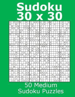 Sudoku 30 x 30 50 Medium Sudoku Puzzles 1