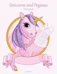 bokomslag Unicorns and Pegasus Coloring Book 1