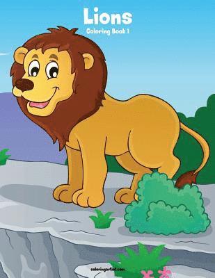 bokomslag Lions Coloring Book 1
