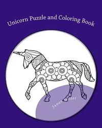 bokomslag Unicorn Puzzle and Coloring Book: Fun with Unicorns