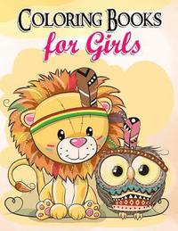 bokomslag Coloring Books for Girls: Gorgeous Coloring Book for Girls: The Really Best Relaxing Colouring Book for Girls 2017 (Cute, Animal, Penguin, Panda