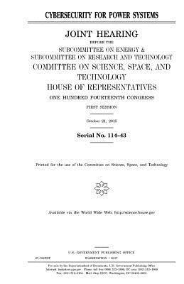 United States House of Representatives, Committee On Science - Cybersecurity for power systems, Häftad