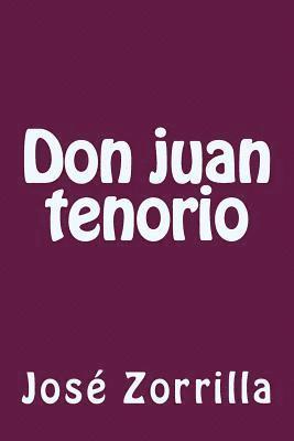 bokomslag Don juan tenorio