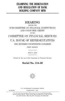 United States House of Representatives, Committee on Financial Services - Examining the designation and regulation of bank holding company SIFIs, Häftad