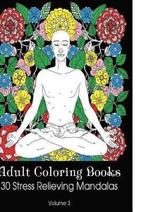 bokomslag Adult Coloring Books 30 Stress Relieving Mandalas Volume 3: (Adult Coloring Pages, Adult Coloring)