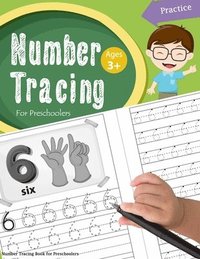 bokomslag Number Tracing Book for Preschoolers: Number tracing books for kids ages 3-5, Number tracing workbook, Number Writing Practice Book, Number Tracing Bo