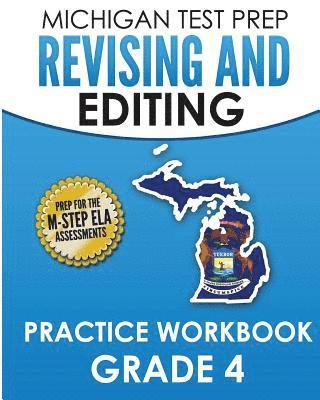 Test Master Press Michigan - MICHIGAN TEST PREP Revising and Editing Practice Workbook Grade 4: Develops Writing, Language, and Vocabulary Skills, Häftad