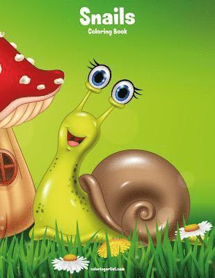 bokomslag Snails Coloring Book 1
