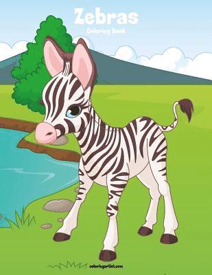 bokomslag Zebras Coloring Book 1