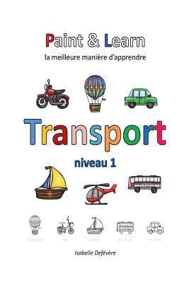 Paint & Learn: Transport (niveau 1) 1