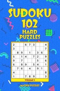 bokomslag Sudoku: 102 Hard Puzzles