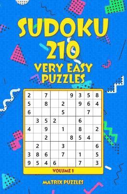 Matrix Puzzles - Sudoku: 210 Very Easy Puzzles, Häftad