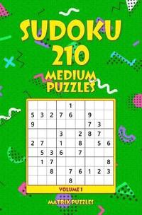 bokomslag Sudoku: 210 Medium Puzzles