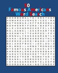 bokomslag 50 Famous Americans Word Search