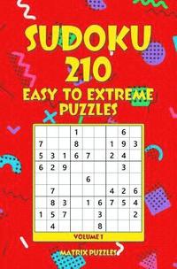 bokomslag Sudoku: 210 Easy to Extreme Puzzles