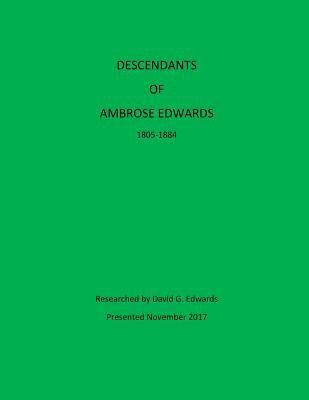 bokomslag Descendants of Ambrose Edwards