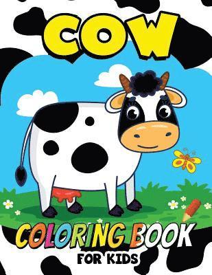 bokomslag Cow Coloring Book for Kids: Animal Coloring for boy, girls, kids