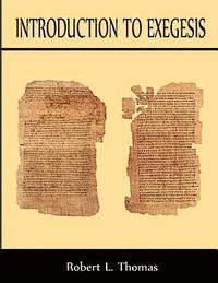 bokomslag Introduction To Exegesis