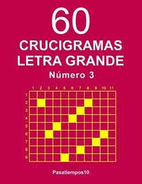 bokomslag 60 Crucigramas Letra Grande - N. 3
