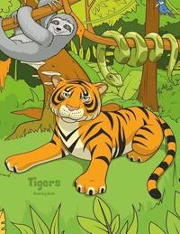 bokomslag Tigers Coloring Book 1