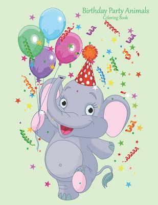 Birthday Party Animals Coloring Book 1 1