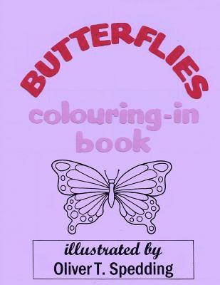 bokomslag Butterflies Colouring-in Book