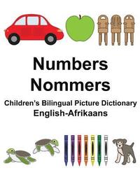 bokomslag English-Afrikaans Numbers/Nommers Children's Bilingual Picture Dictionary