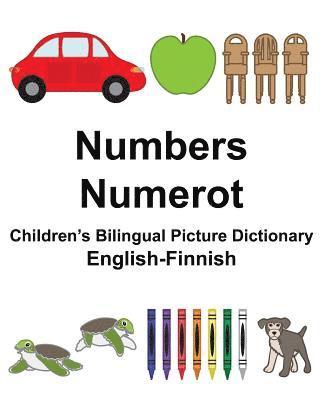 bokomslag English-Finnish Numbers/Numerot Children's Bilingual Picture Dictionary