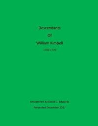 bokomslag Descendants of William Kimbell