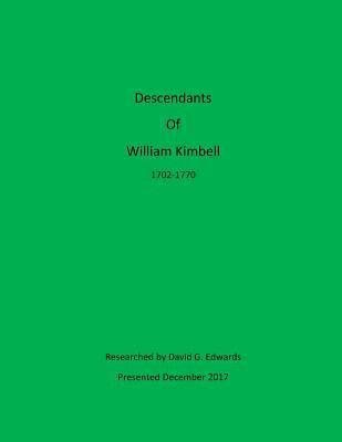 David G. Edwards - Descendants of William Kimbell, Häftad