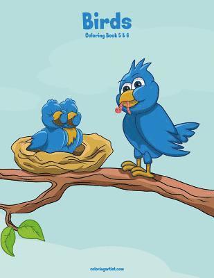 bokomslag Birds Coloring Book 5 & 6