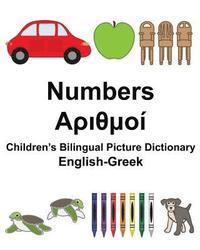 bokomslag English-Greek Numbers Children's Bilingual Picture Dictionary