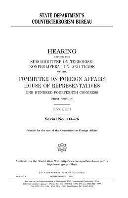 United States House of Representatives, Committee On Foreign Affairs - State Department's Counterterrorism Bureau, Häftad