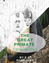 bokomslag The Great Primates Colouring Book