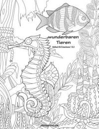 bokomslag Malbuch mit wunderbaren Tieren fur Erwachsene 1 & 2