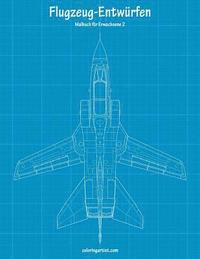 bokomslag Malbuch mit Flugzeug-Entwrfen fr Erwachsene 2