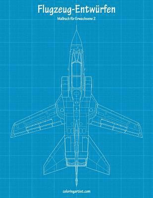 bokomslag Malbuch mit Flugzeug-Entwrfen fr Erwachsene 2