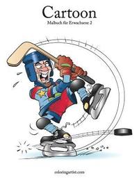 bokomslag Cartoon-Malbuch für Erwachsene 2
