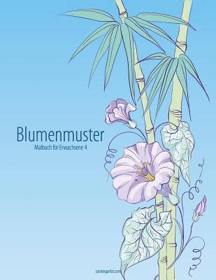 bokomslag Blumenmuster-Malbuch fur Erwachsene 4