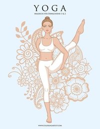 bokomslag Yogamalbuch für Erwachsene 1 & 2