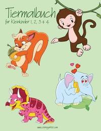 bokomslag Tiermalbuch für Kleinkinder 1, 2, 3 & 4
