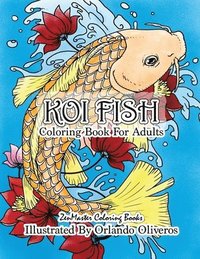 bokomslag Koi Fish Adult Coloring Book