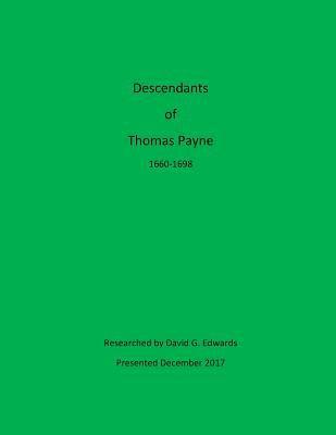 David G. Edwards - Descendants of Thomas Payne, Häftad