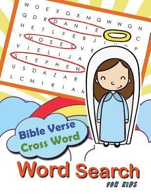 Bible Verse Cross word Word Search for Kids: Word Search & Cross Word Game for Bible Study for Kids Ages 6-8 1