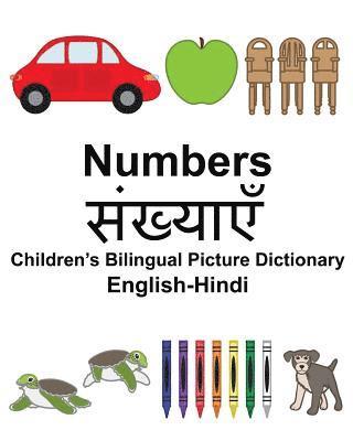 bokomslag English-Hindi Numbers Children's Bilingual Picture Dictionary