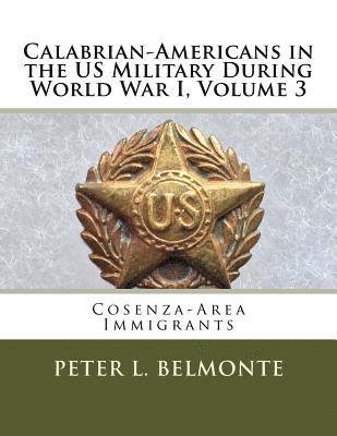 Calabrian Americans in the US Military During World War I, Volume 3: Cosenza-Area Immigrants