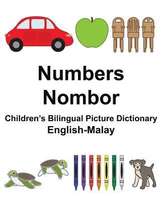 bokomslag English-Malay Numbers/Nombor Children's Bilingual Picture Dictionary