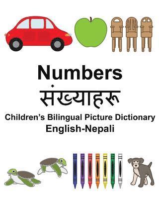 bokomslag English-Nepali Numbers Children's Bilingual Picture Dictionary