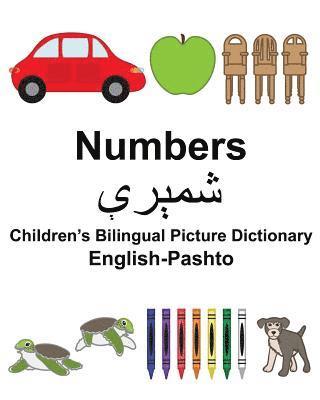 bokomslag English-Pashto Numbers Children's Bilingual Picture Dictionary