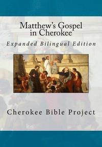 bokomslag Matthew's Gospel in Cherokee: Expanded Bilingual Edition